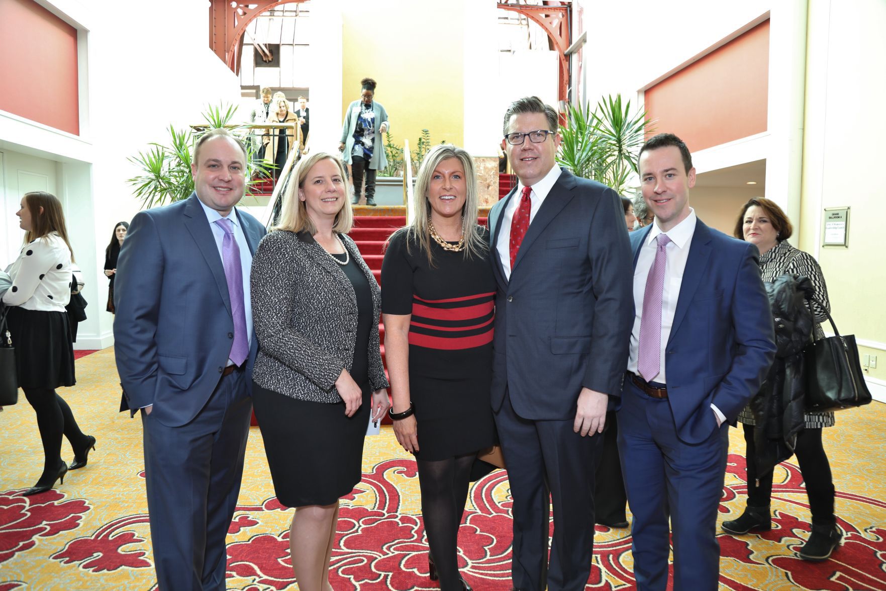Mark Conrad, Kim Johnson, Annemarie and Matt Schumacher, Jordan Janes